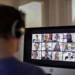 Video call from home during lockdown