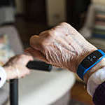 Detail of the smart watch